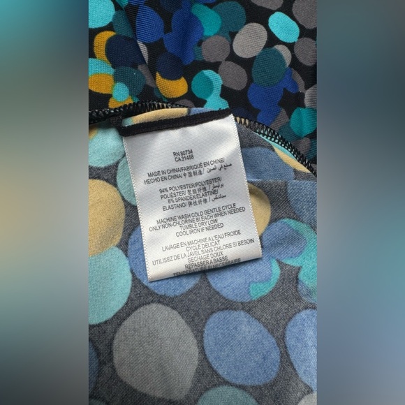 BCBG MAXAZRIA Blue Mosaic Cut-out Dress Size XXS PRELOVED EXCELLENT - Picture 6 of 6